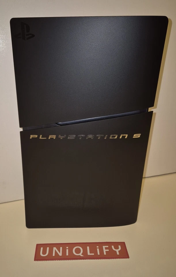 PlayStation 5 PS5 тонкий/Pro | ретро PS3 логотип тематическая лицевая панель чехол | диск Digi - Изображение 4 из 4