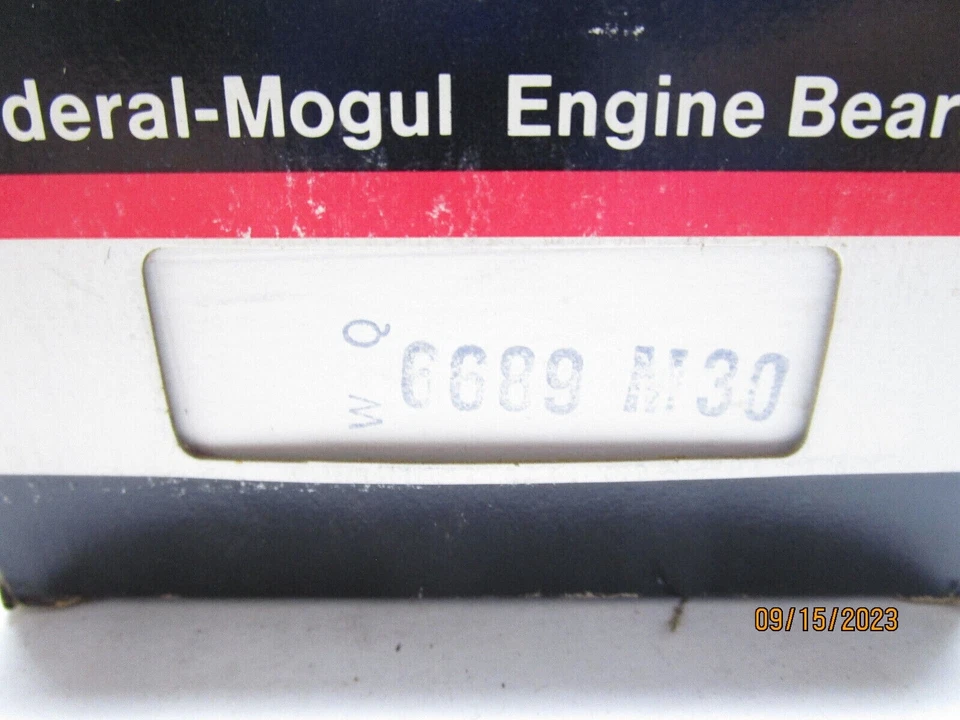 Engine Crankshaft Main Bearing-Bearing Federal Mogul 6689M 30 - Image 3 of 3