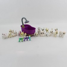 Crayola Scribble Scrubbie Pets Used Lot Tub, 16 Pets, 5 Brushes