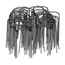 50x Windhager Pflanzenstecker Metallklammern Befestigung für Pflanzentriebe