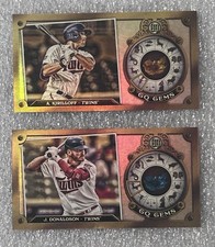 2022 Topps Gypsy Queen  Lot- GQ Gems Minis Alex Kirilloff & Josh Donaldson