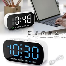 Electric Digital Alarm Clock Led Large Display Battery Backup Snooze Dual Alarm Electric Digital Alarm Clock Led Large Display Battery Backup Snooze Dual Alarm