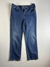 Womens Lee Relaxed Straight Jeans Classic Medium Washed 16 Long 0008
