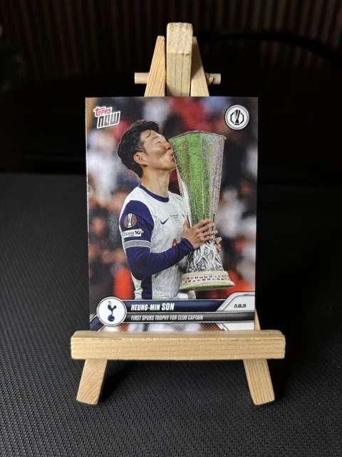 2024-25 UEL Topps Now Heung-Min Son Tottenham '1st Spurs Trophy'