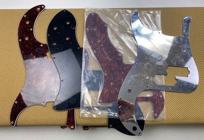 Bass guitar pickguards   lot of 4   storage clearance  