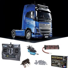 Tamiya Volvo FH16 XL 750 4x2 Globetrotter Truck 1:14 set + MFC-03 #56375MFC