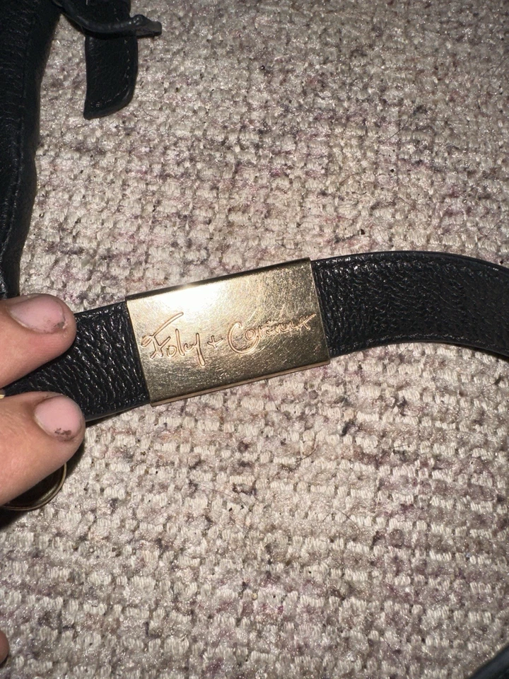 Foley Corinna серебро олова складной сумка с короткими ручками Дамская сумка середины города - Изображение 3 из 3