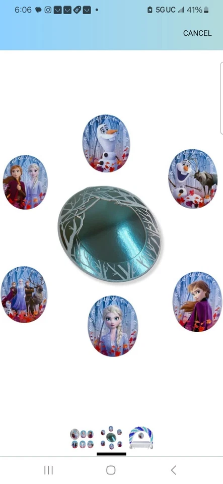 Frozen 2 Frame and Cutout Decorating Kit - Image 4 of 4