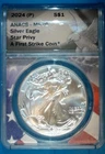 2024(P) U.S. SILVER AMERICAN EAGLE - FIRST STRIKE - STAR PRIVY - ANACS - MS70