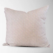 Aurora Petite Block Print Pillow Cover 22x22 – 100% Cotton Designer Throw Pil...