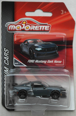 Majorette Premium Cars Ford Mustang Dark Horse dunkelgrau Neu/OVP Sportwagen Car