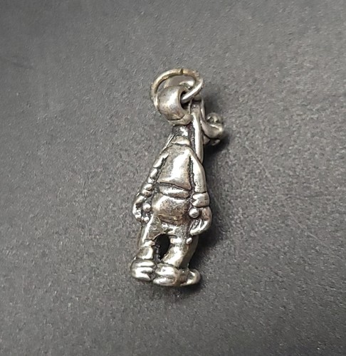 Goofy Disney Sterling Silber 3D Armband Charm - Vintage - gebraucht - Bild 3 von 4