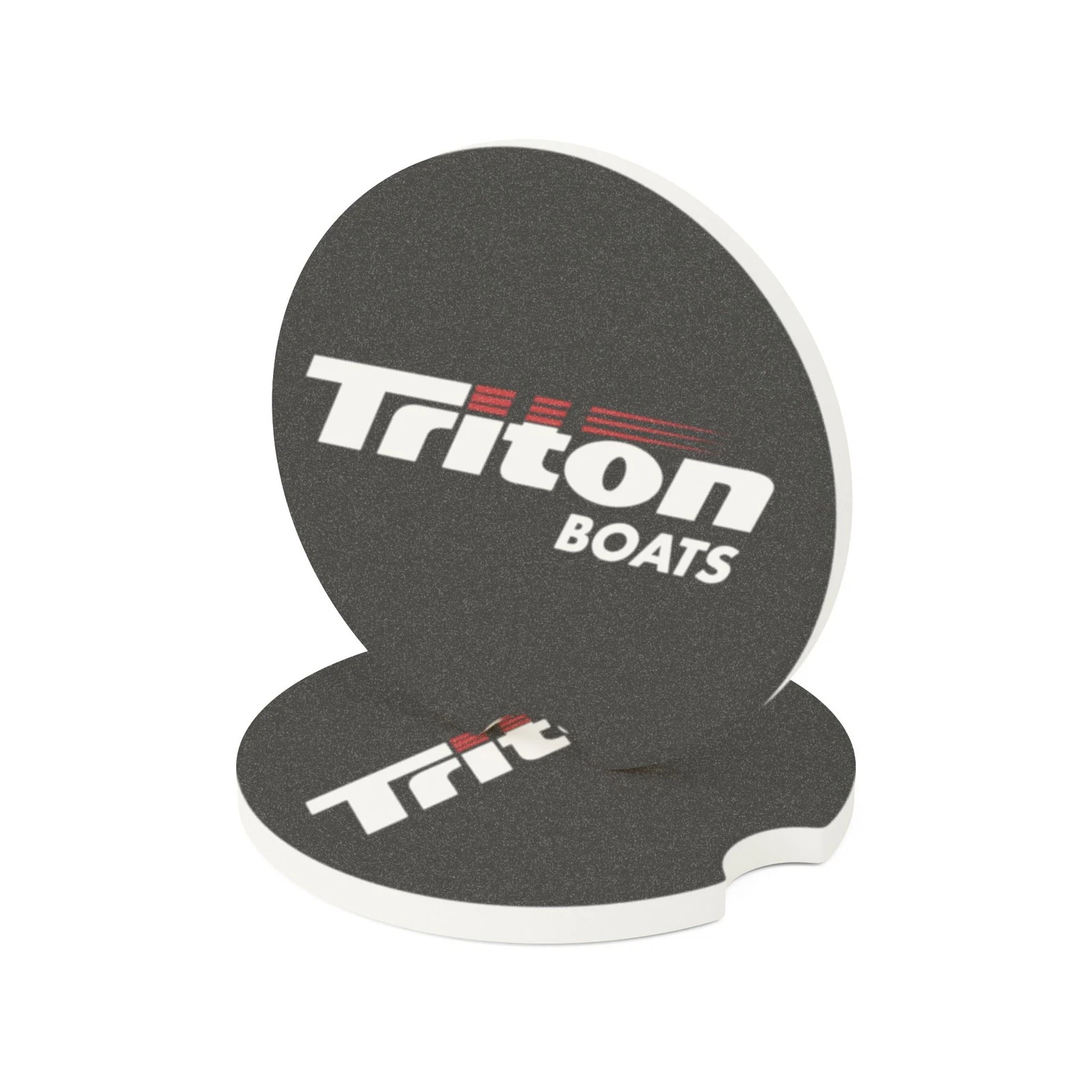 Triton Boats Soapstone Car Coaster – Cup Holder Insert for Car Decor