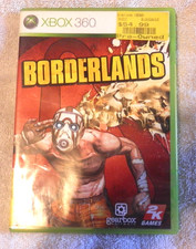 XBOX 360 Borderlands CASE AND MANUAL ONLY
