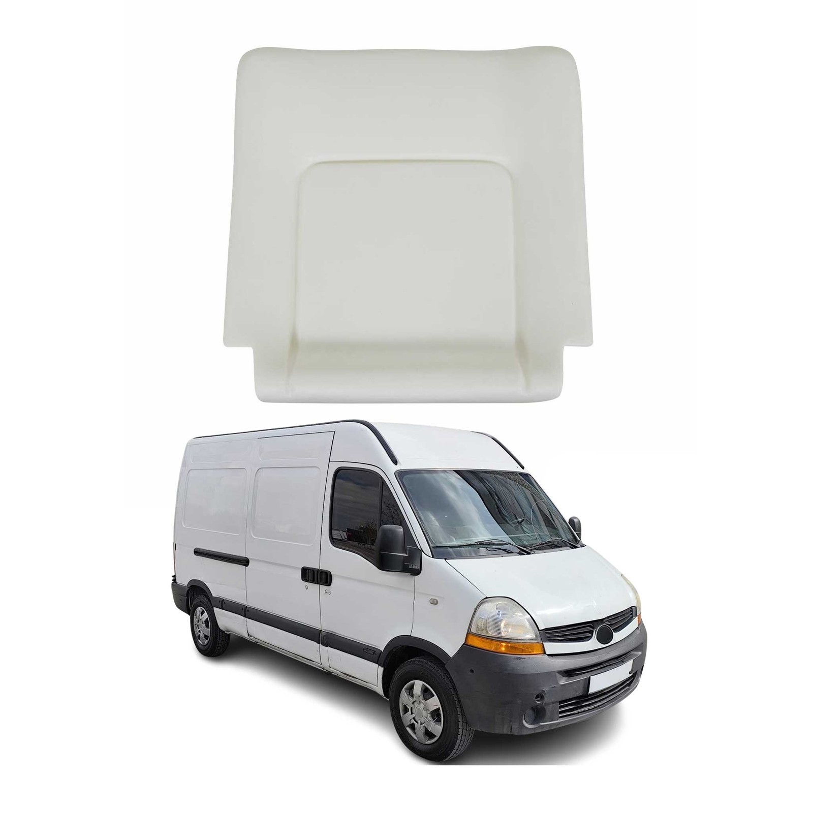 Coussin Mousse d'Assise Renault Master II pour Réparer un Siège Affaissé et Soulager le Dos