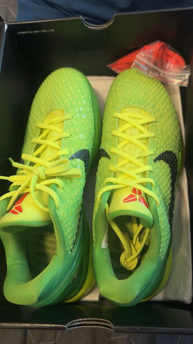 Preços baixos em Nike Zoom Kobe 6 Protro Low Grinch | eBay