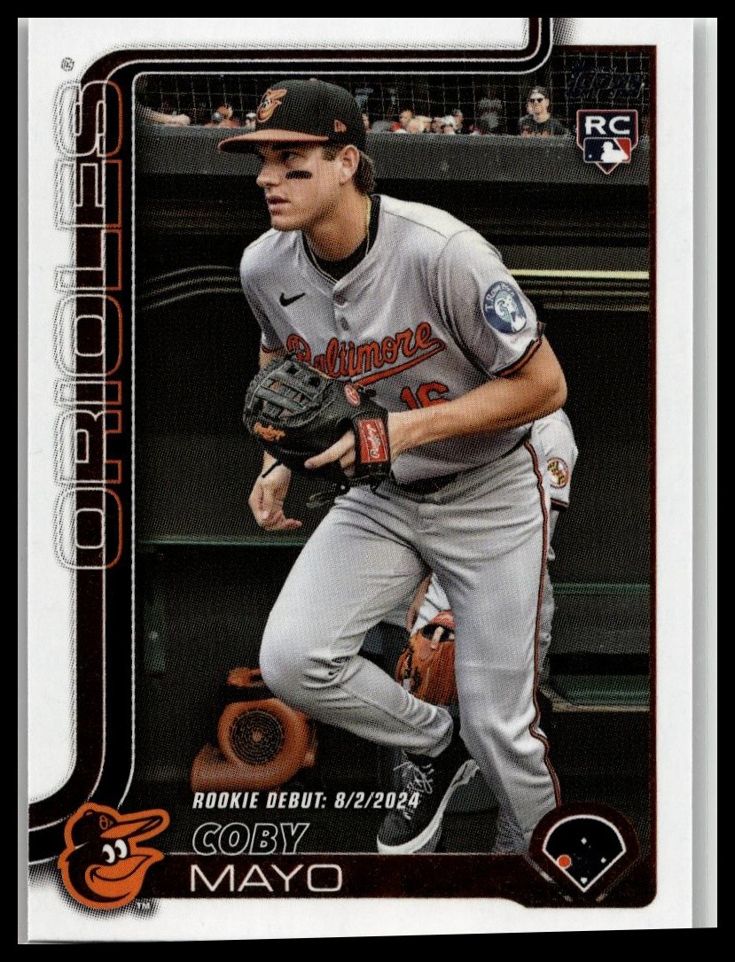 2025 Topps Update #US282 Coby Mayo