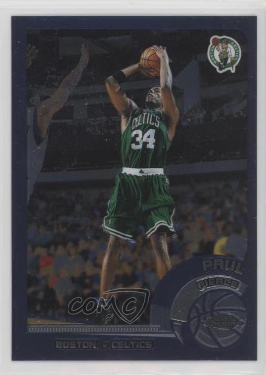 2002-03 Topps Chrome Paul Pierce #62 HOF 0e1s