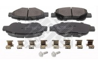 Bremsbelagsatz Vorne FüR Citroen C1 II Peugeot 107 108 Toyota Aygo B1 B4 Wigo B1