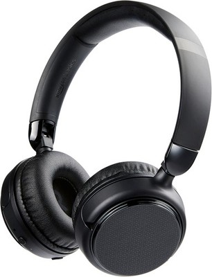Amazon Basics Bluetooth On-Ear Headphones Wireless with Mic 35 Hour Black