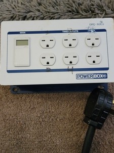 Powerbox DPC-6000 Lighting Controller - 6 X 1000 Watt Ballasts LEDs - 240 Volts 