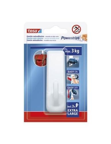 Hook For Hanging Up Tesa Powerstrips Xl Self-Adhesives NUOVO