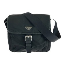Prada Nylon Tessuto Triangle Logo Crossbody