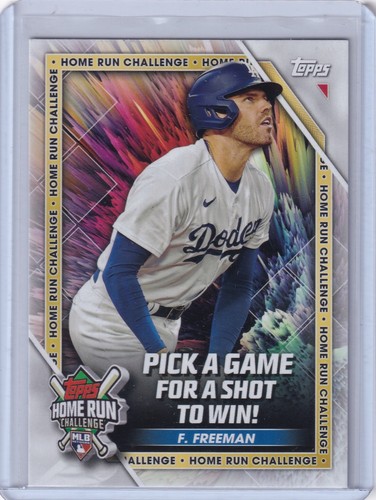 Freddie Freeman #HRC-22 2023 Topps Home Run Challenge card