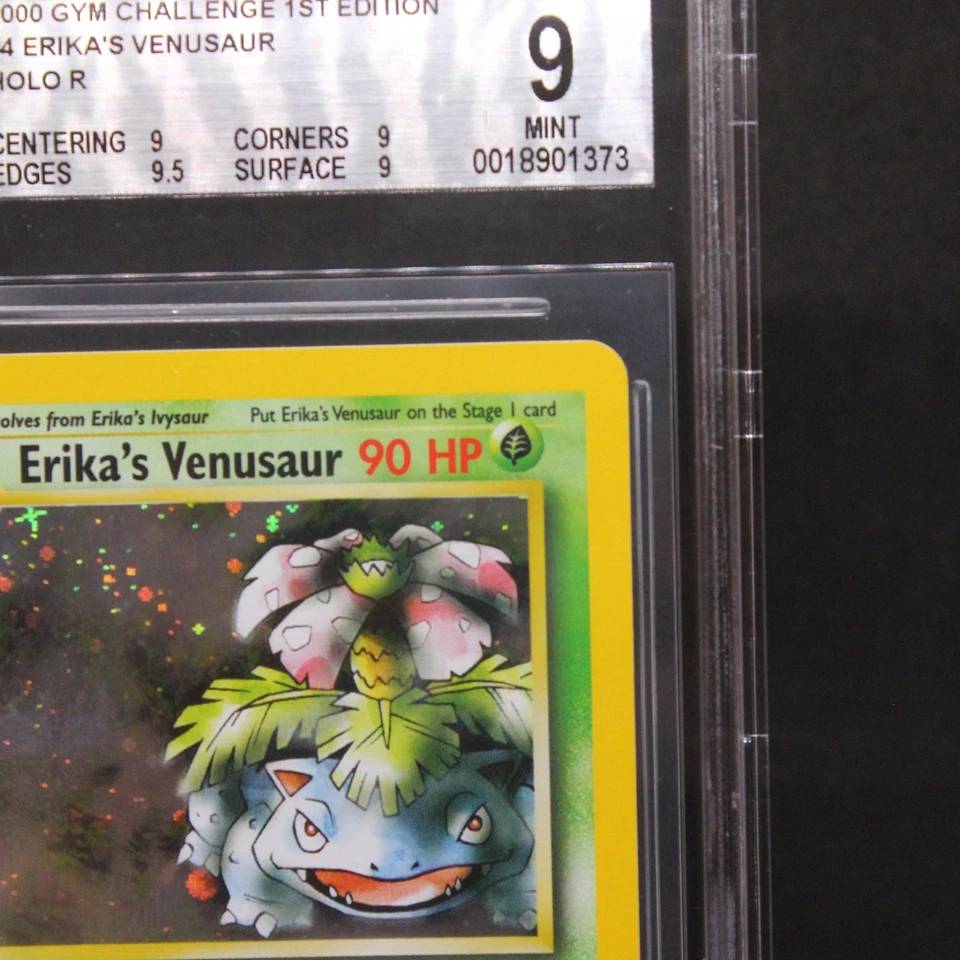 🔥 BGS 9 MINT 1ST EDITION ERIKA'S VENUSAUR HOLO RARE | GYM CHALLENGE 4/132 🔥 - Image 4 of 4