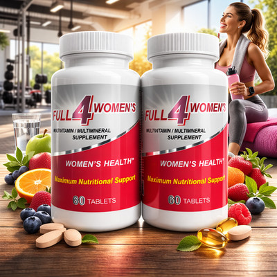 2 Full 4 Women s Multivitamin & Multimineral Supplement 120 Tabs Women s Health