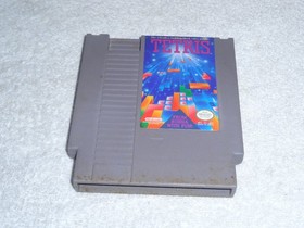 Tetris (Nintendo NES, 1989) Authentic Tested Working video game PUZZLE BLOCK 065