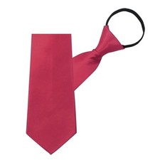 Zipper Ties for Men Boy Pre-tied Adjustable Neck Ties 19' 'for School Uniform