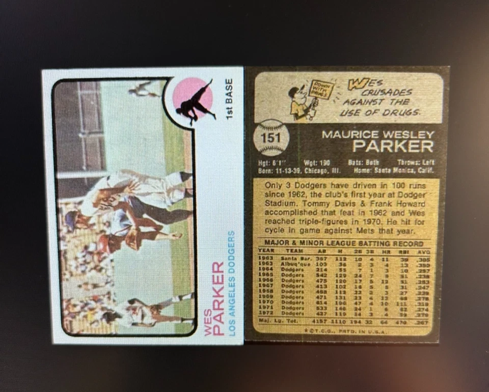 Reggie Jackson 1973 Topps #255 error de corte erróneo/círculo azul/ver tarjeta trasera 1/1 patio Foto 4 de 4