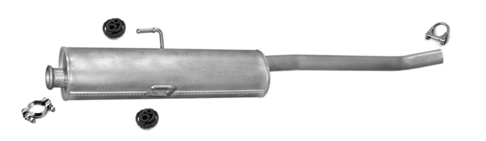 Silencieux intermédiaire résistant rouille pour Jumpy Expert 1.9 2.0 solution fuite