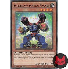 Yugioh Superheavy Samurai Magnet BOSH-DE008 Common 1. Auflage NM