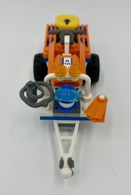 LEGO City 7737 - Coast Guard 4WD & Jet Scooter + 7736 Quad Bike (2008), No Original Box