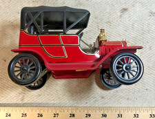Takatoku Toys Tin 1909 Ford Touring Car - Japan Battery Operated WORKS C 