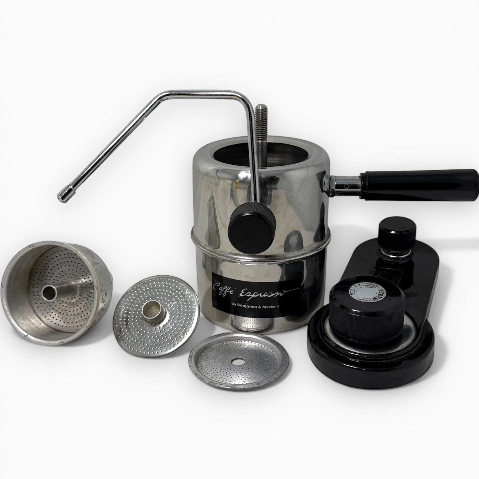 Benjamin & Medwin Caffe Stainless Steel Espresso Stovetop Coffee Maker Pot Italy
Opens in a new wind