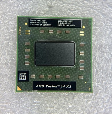 AMD Turion 64 X2 1.8GHz Dual-Core (TMDTL56HAX5CT) Socket S1 CPU