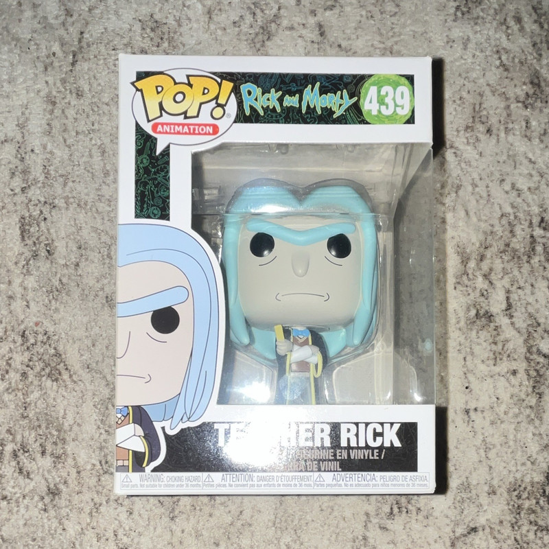 Funko Pop! Animation Rick and Morty Teacher Rick Vinyl Figure #439