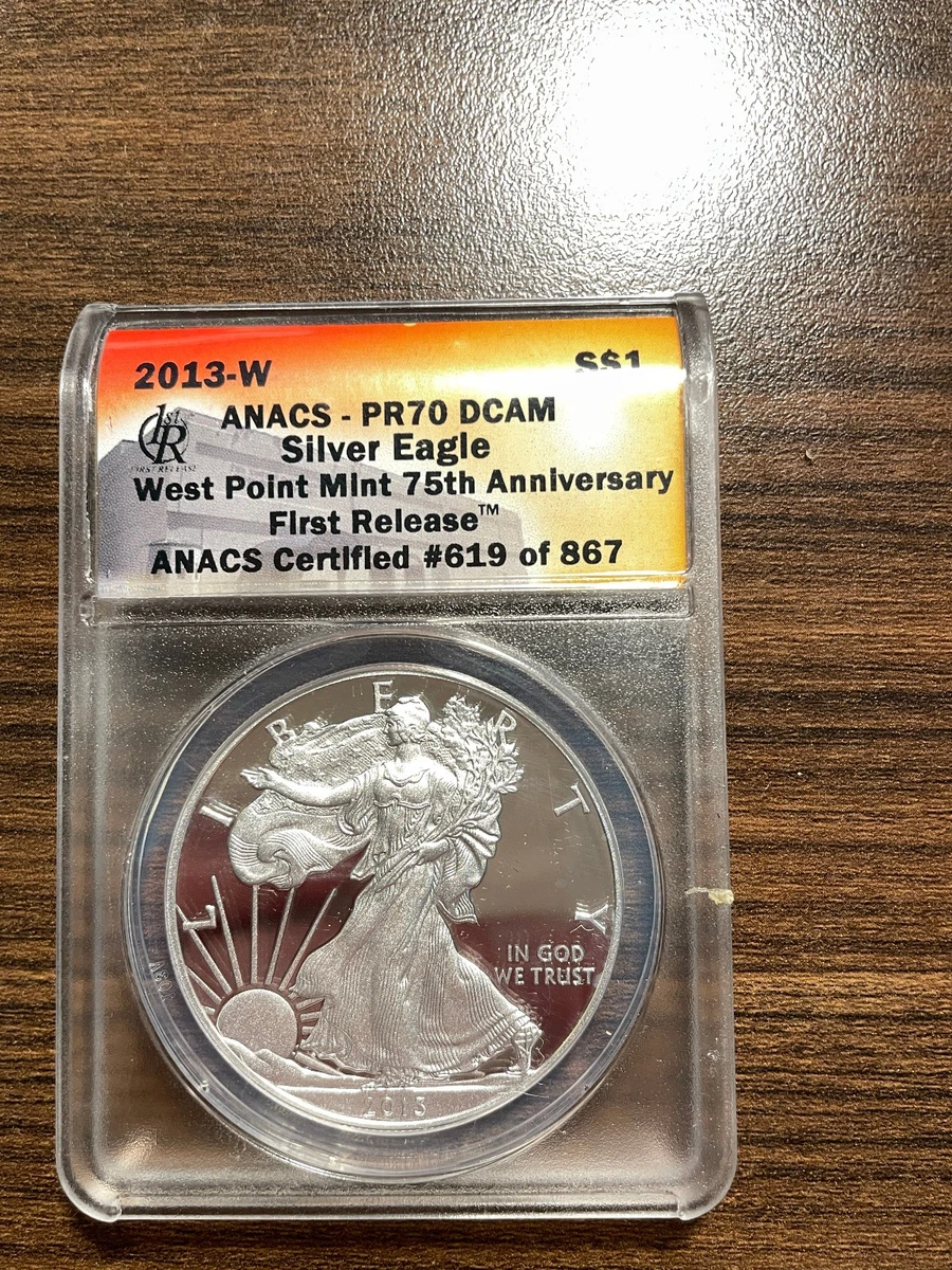 American Eagle ANACS 2013 Silver Bullion Coins for sale | eBay