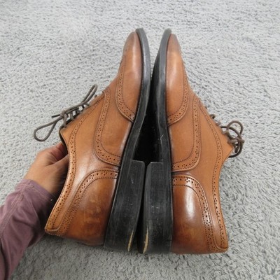 To Boot New York Shoes Mens 11 Brown Leather Wingtip Oxford Dress Brogue Lace Up To Boot New York Shoes Mens 11 Brown Leather Wingtip Oxford  main image 2