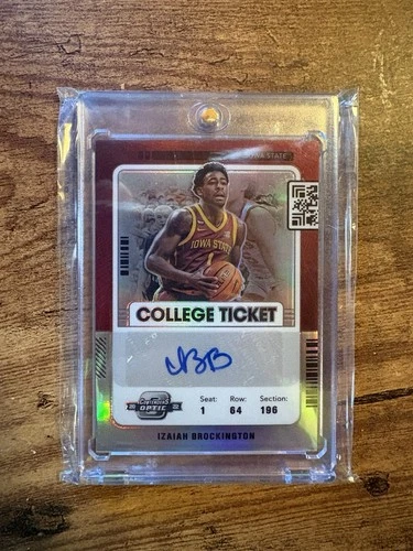 2022-23 Panini Chronicles Contenders Optic Izaiah Brockington Auto /99