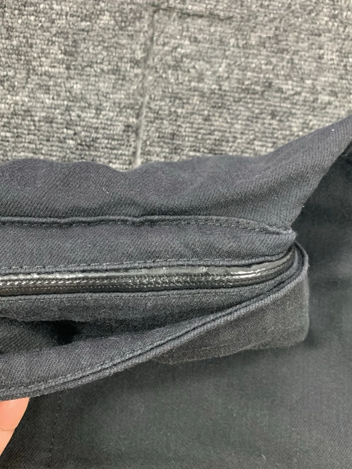 Levi's Commuter Trucker Jacket Mens Small Black Stretch Stowaway Hood - Image 2 of 4