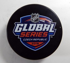2019 Global Series Czech Republic Hockey Puck Auto 470