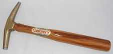 C.S. Osborne Bronze/Brass Magnetic Tack Hammer no. 33. with Magnetic Head