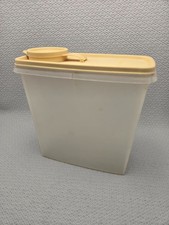 Vintage Tupperware Cereal Keeper Container #469-20 With Lid & Flip Top USA Made