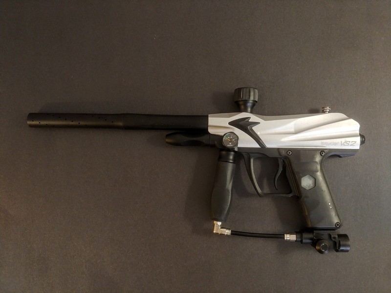 Kingman Spyder VS2 Electronic Semi-Auto Paintball Marker - Tuned & Tested