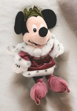 Rare Disney Store Exclusive King Arthur Mickey Mouse Beanbag 10" Plush Toy