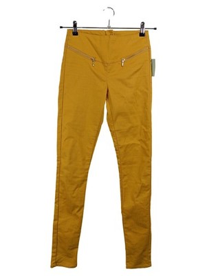 Vero Moda Stoffhose Gr. 34 Gelb Reißverschluss
